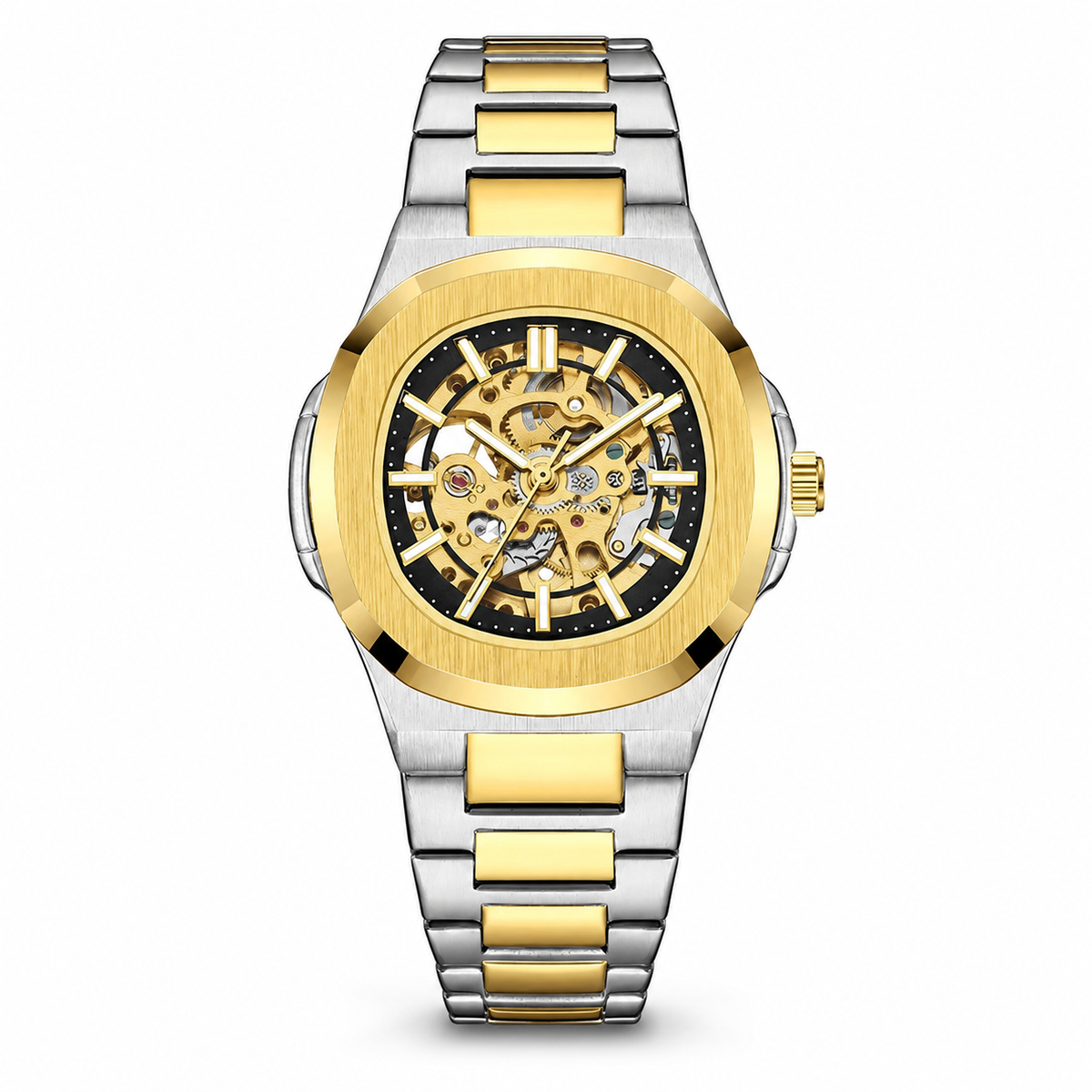 Tourbillon skeleton watch