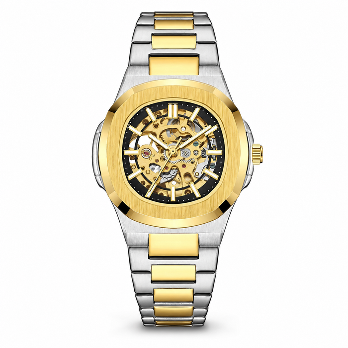 Tourbillon skeleton watch
