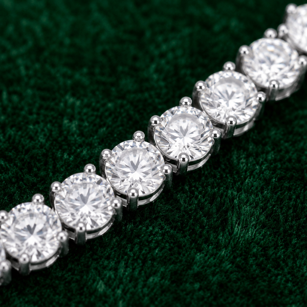 Tennis chain necklace