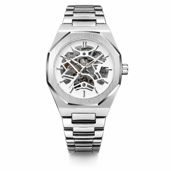 Skeleton automatic watch